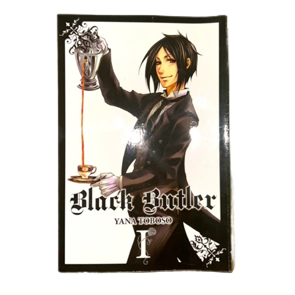 BLACK BUTLER MANGA ANIME VOLUME 1 BOOK